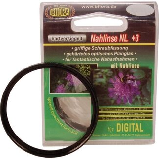 Bilora Close up lens (plus 3) 55mm -NIEUW- nr. 1107