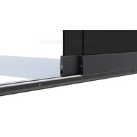 Getinte 2 rail antraciet 82cm tot 161cm