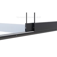 2 rail antraciet 98cm tot 193cm