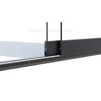 2 rail antraciet 82cm tot 161cm
