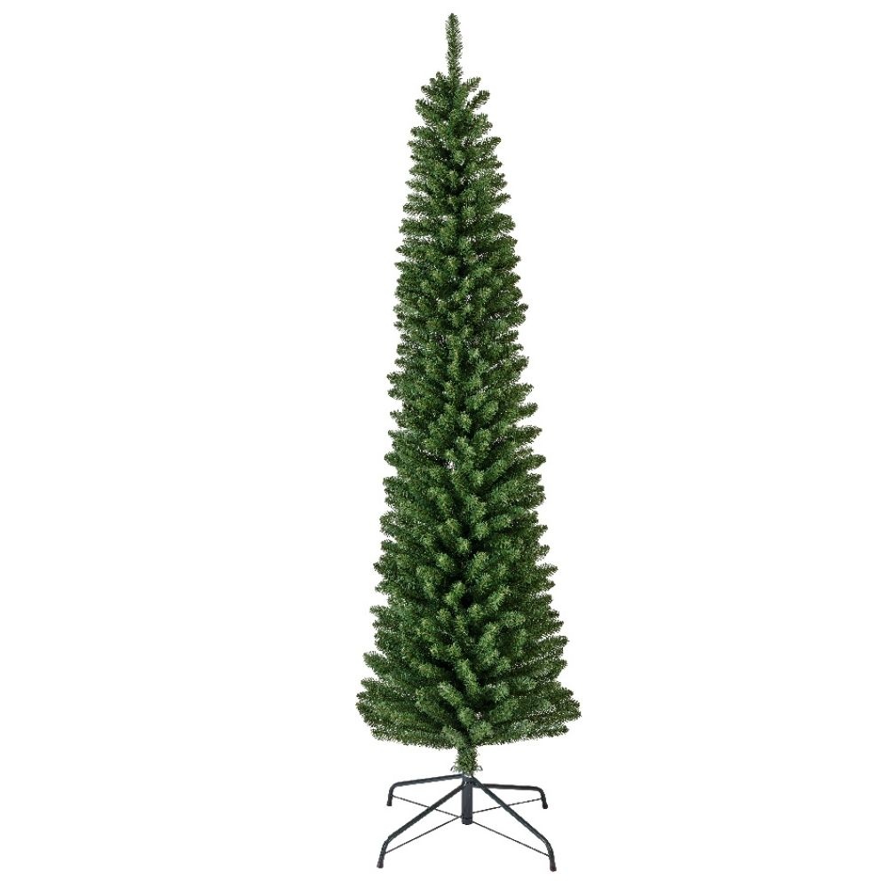 Kunstkerstboom met scharnieren en standaard 240 cm