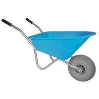 Hummer Kinderkruiwagen 35 L lichtblauw met softwiel