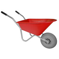 Hummer Kinderkruiwagen 35 L rood met softwiel
