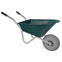 Hummer Kinderkruiwagen 35 L groen met softwiel