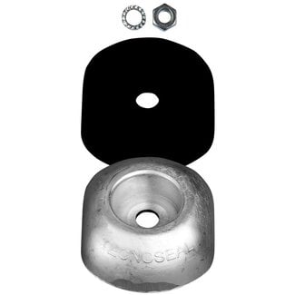 00152AL - Tecnoseal Aluminium Baglietto 120mm Transom Disc Anode