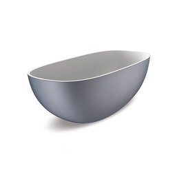 JEE-O JEE-O Slimline Amsterdam Vrijstaand Bad SBM060-Zilver | Mat Zilver