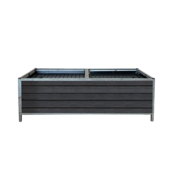 16-delig perkhek metaal, vintage design, tuinkhek voor in de grond
