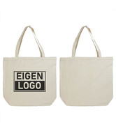 Baumwolltasche Druck 54x48+14cm Ecru - Express