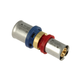 Bonfix Bonfix Alu-Pers Rechte Verloopkoppeling - Pers - 20x16