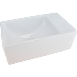 Wiesbaden Wiesbaden Rhea XXS Keramisch Fontein - Geen Kraangat - 30,5x18x11cm - Wit