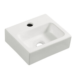 Wiesbaden Wiesbaden XS Keramisch Fontein - 28x24,5x9cm - Wit