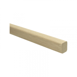 Trapleuning - Plat - 120cm - Eiken Onbehandeld