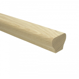 Trapleuning - Modern - 100cm - Eiken Onbehandeld