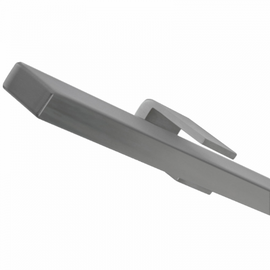 Trapleuning - Plat - 120cm - Geborsteld RVS