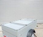 Universele roestvast stalen dakdragers 138cm (lengte) voor een Anssems bagagewagen
