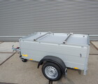 Universele roestvast stalen dakdragers 116cm (lengte) voor een Anssems bagagewagen
