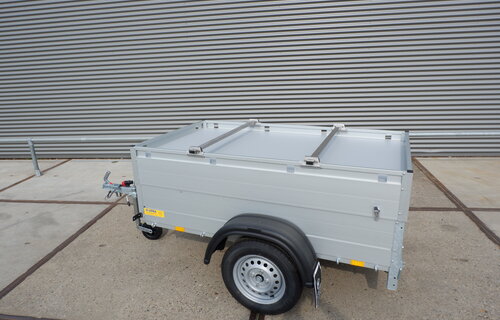 Universele roestvast stalen dakdragers 116cm (lengte) voor een Anssems bagagewagen