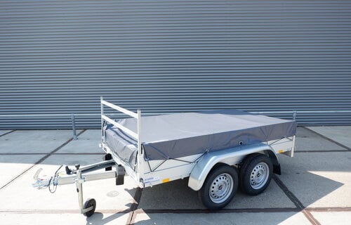 Vlakzeil voor Anssems GT 251x126cm bakwagen