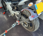 Heudra motorfiets spanband